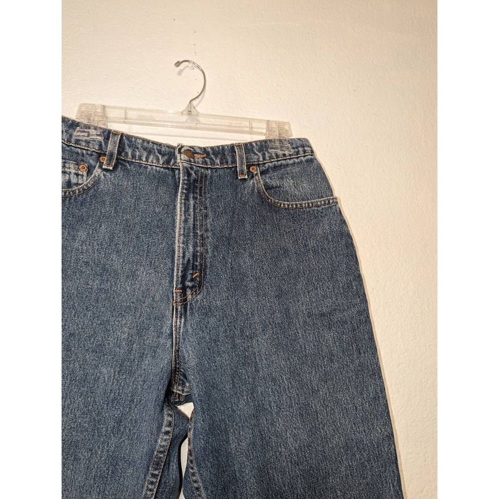 Women's Vintage Levi's 550 Made in the USA Relaxed Fit, Tapered Leg Size 12 - Picture 8 of 16